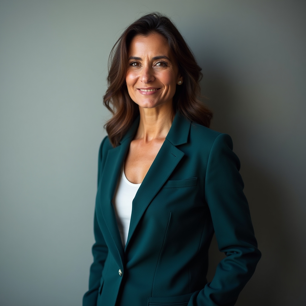 Facilitadora del programa de inteligencia emocional, mujer profesional